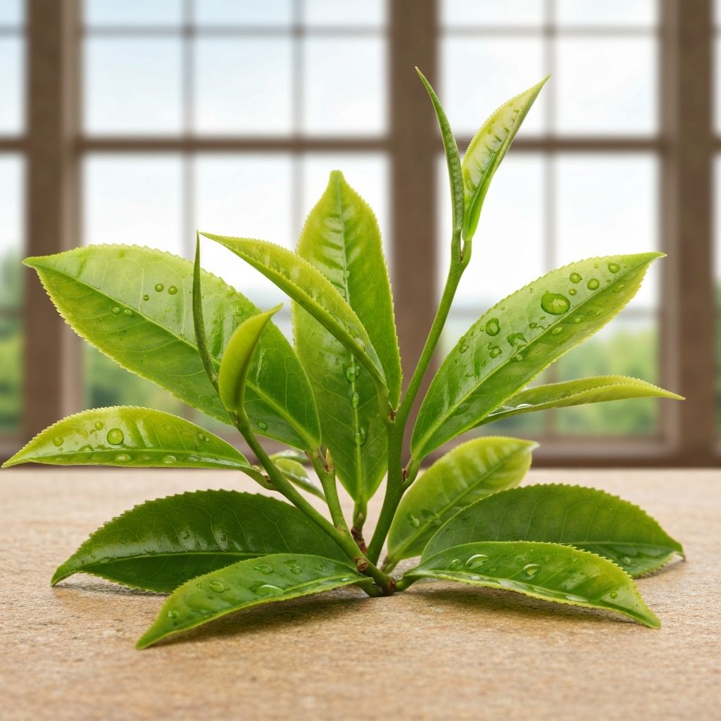 Grüner Tee mit Catechinen