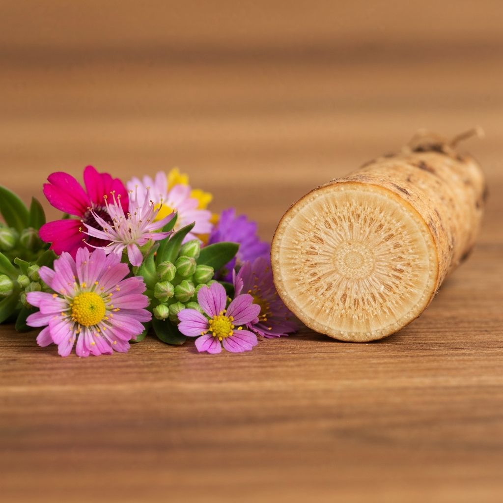Rhodiola rosea Wurzel und Blüten