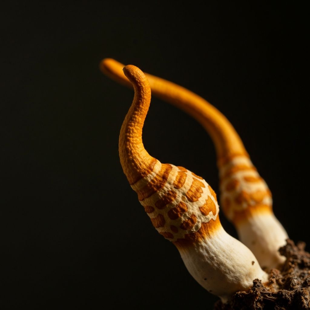 Cordyceps sinensis Pilzfruchtkörper